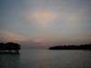 aufgenommen vom Steg bei den Wasserbungalows
